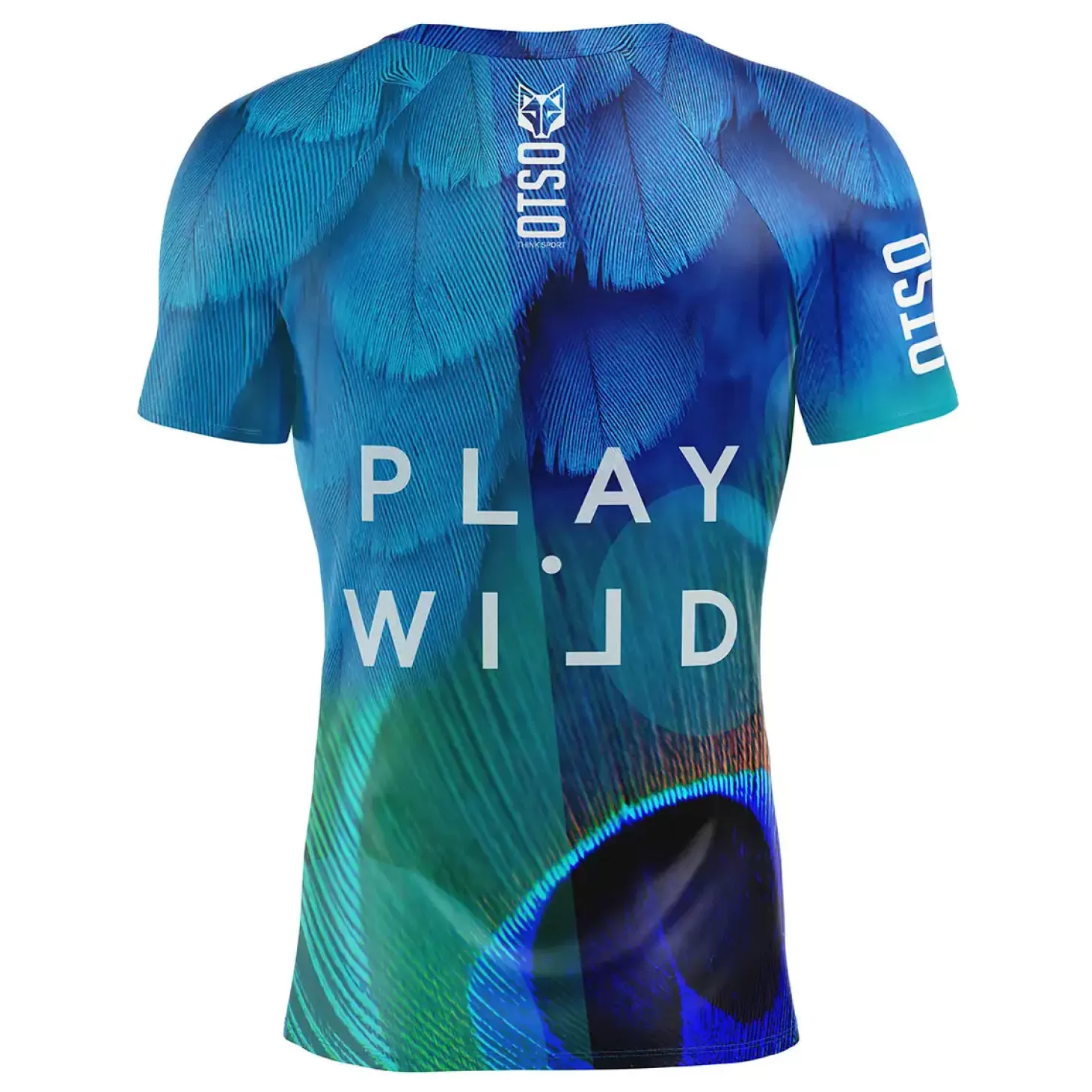 Best Sale Camiseta de pádel manga corta hombre - Blue Birds Hombre Camisetas De Pádel Hombre