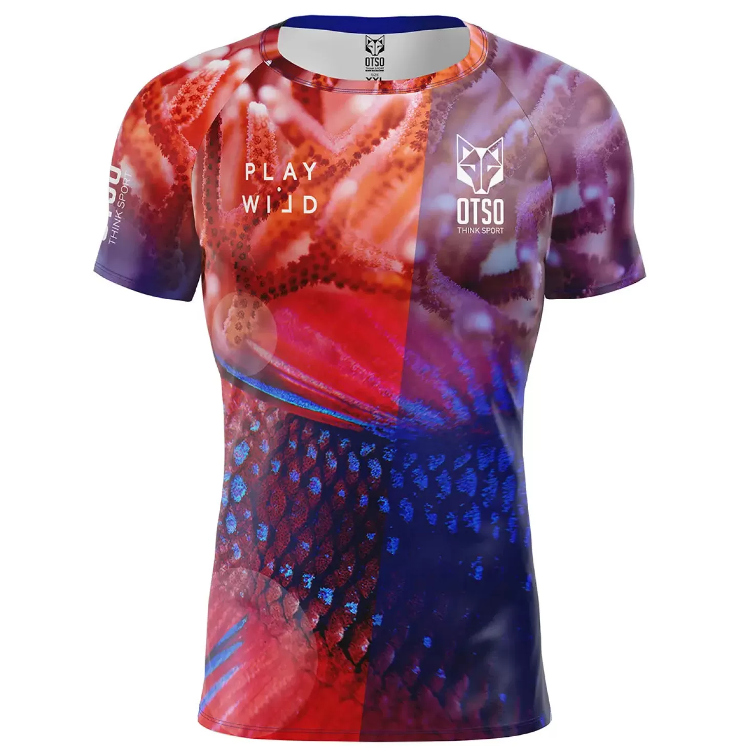 Cheap Camiseta de pádel manga corta hombre - Coral Hombre Camisetas De Pádel Hombre