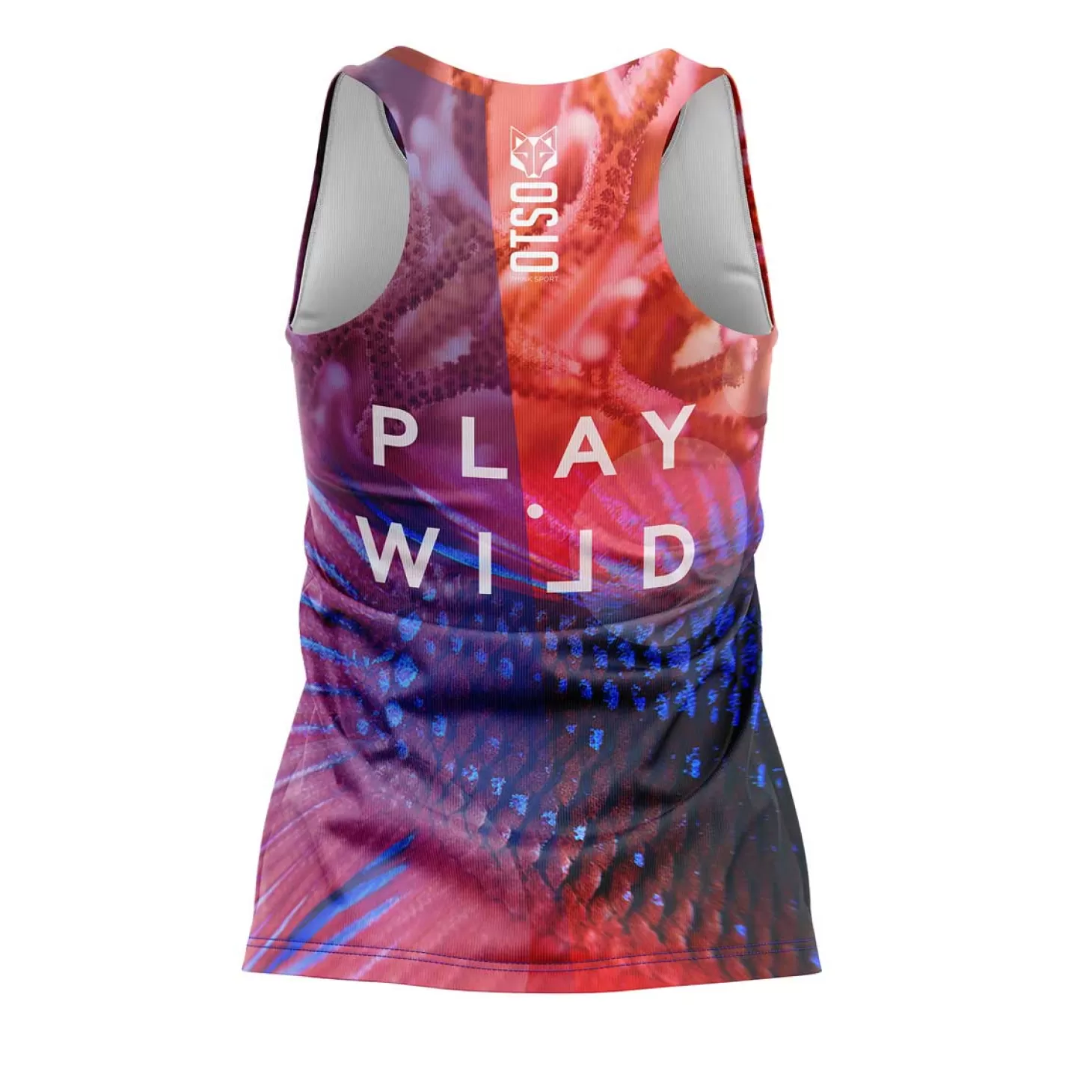 Clearance Camiseta de pádel sin mangas mujer - Coral Mujer Camisetas De Pádel Mujer
