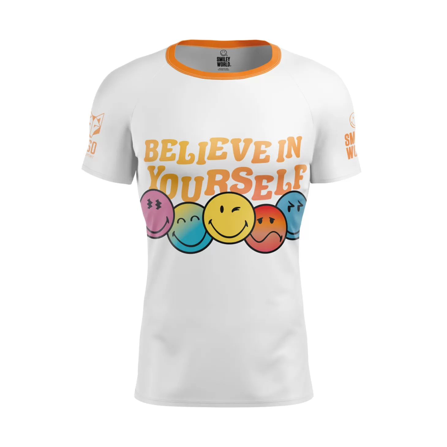 Cheap Camiseta manga corta hombre - SmileyWorld Believe Hombre Camisetas Manga Corta Hombre