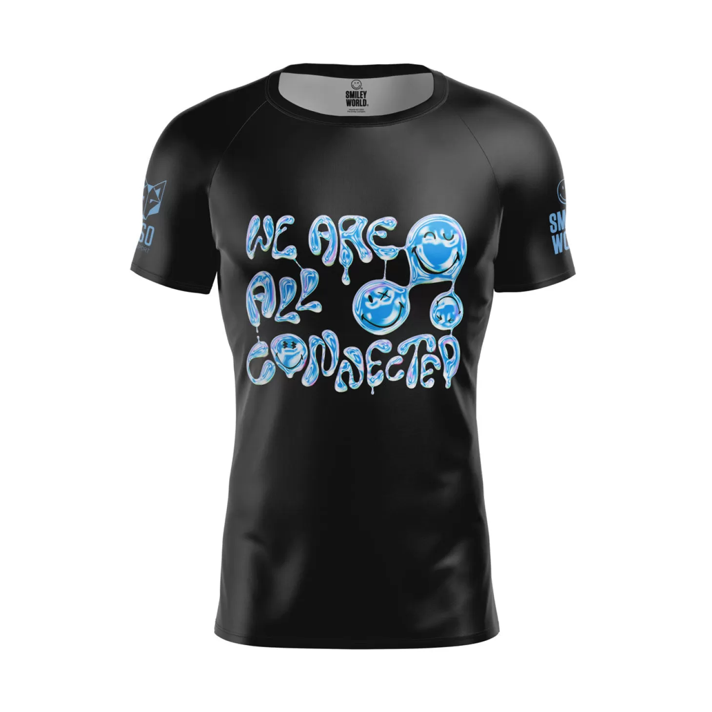 Cheap Camiseta manga corta hombre - SmileyWorld Connected Hombre Camisetas Manga Corta Hombre