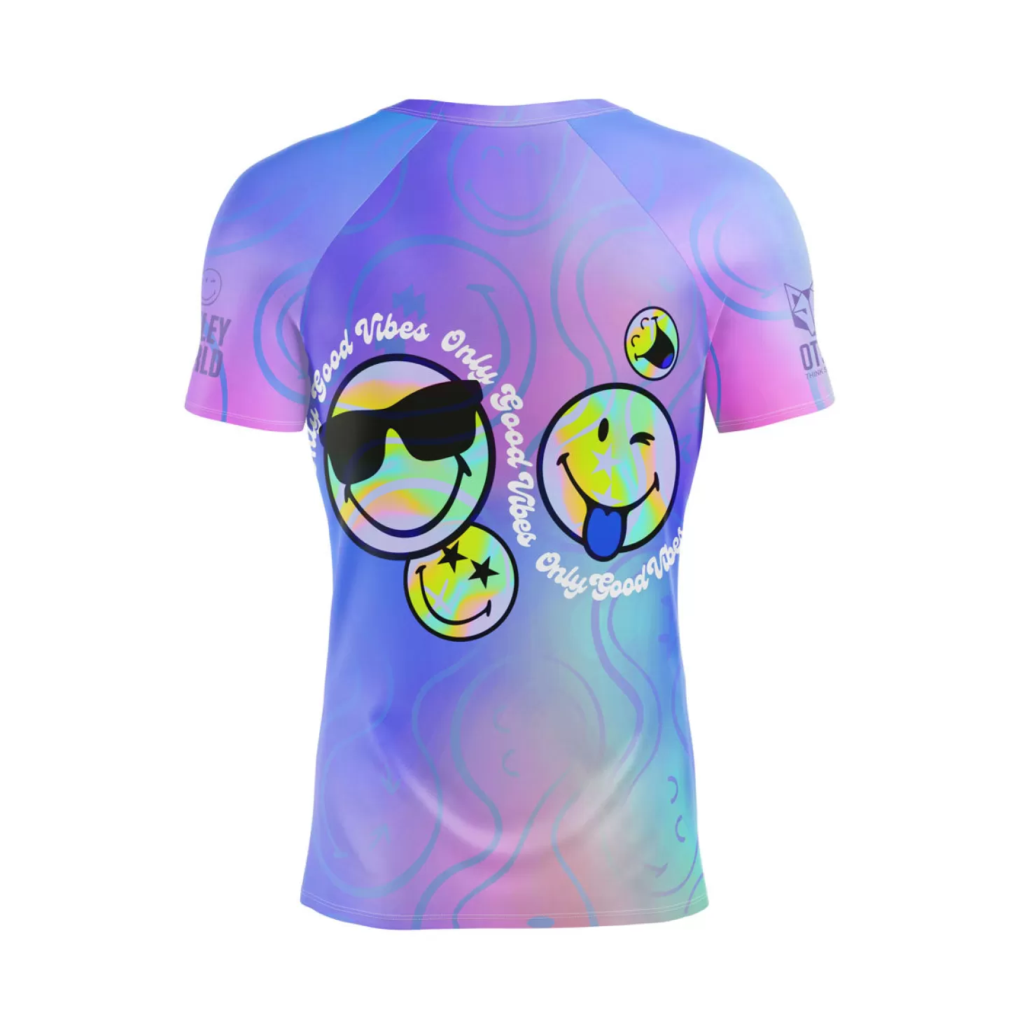 Best Sale Camiseta manga corta hombre - SmileyWorld Vibes Hombre Camisetas Manga Corta Hombre