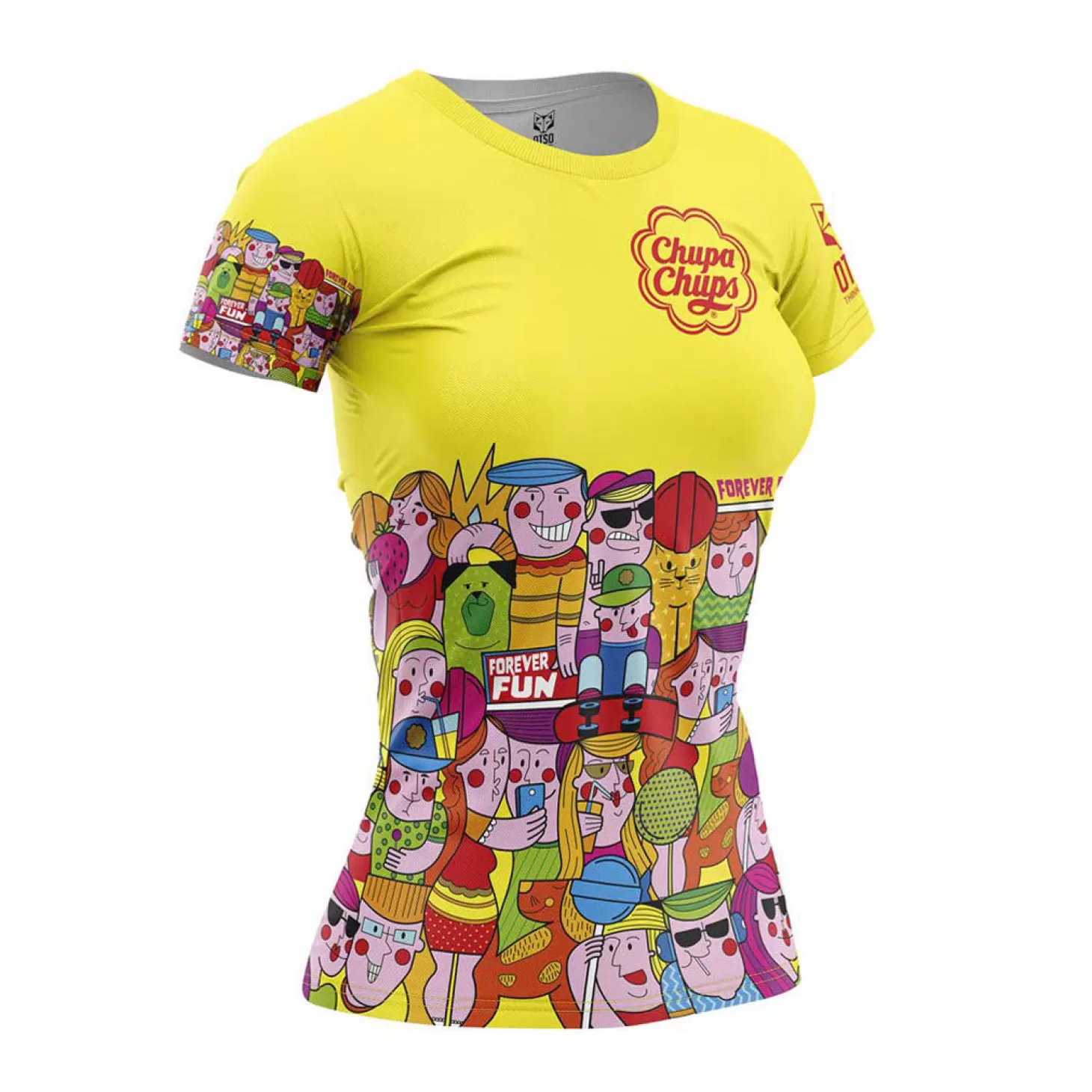 Online Camiseta manga corta mujer - Chupa Chups Forever Fun Mujer Camisetas Manga Corta Mujer