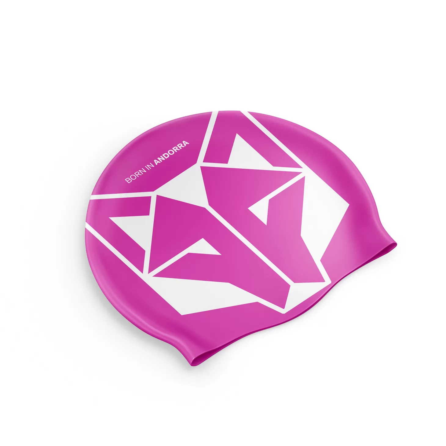 Sale Gorro de natación - Fluo Pink & White Gorro De Natación