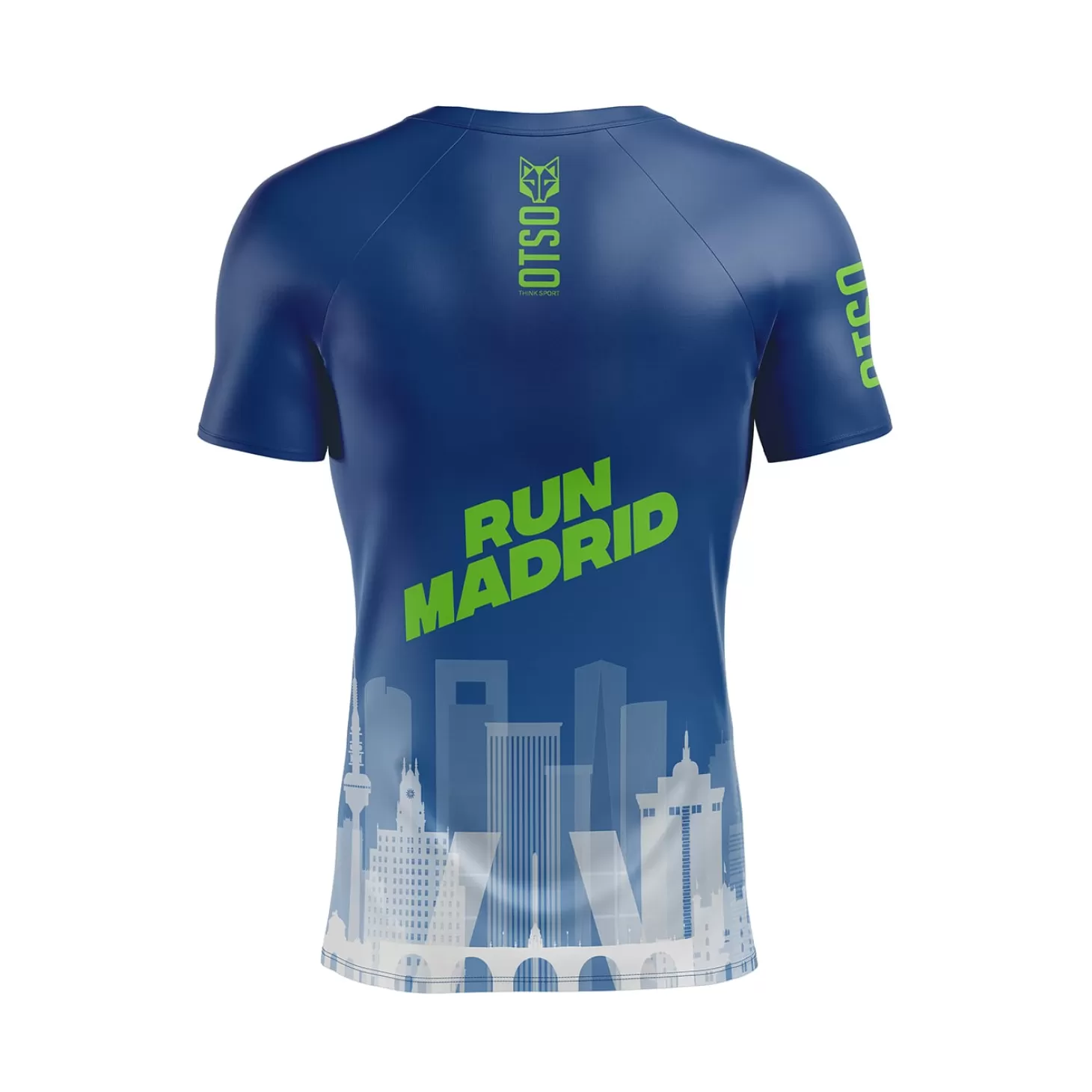 Cheap Camiseta Técnica Running Hombre Manga Corta - Run Madrid Tio Pepe Hombre Camisetas Manga Corta Hombre
