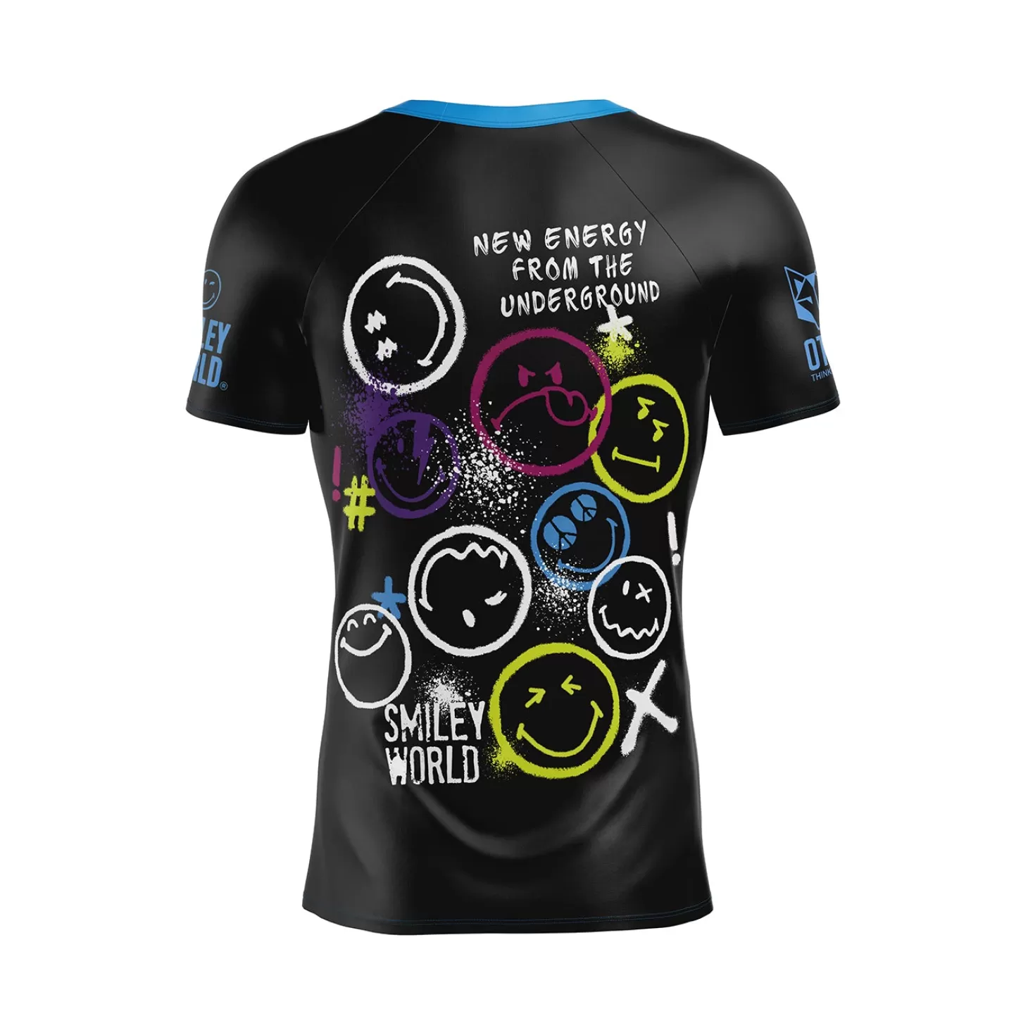 Best Camiseta Técnica Running Hombre Manga Corta - Smiley Festival Hombre Camisetas Manga Corta Hombre
