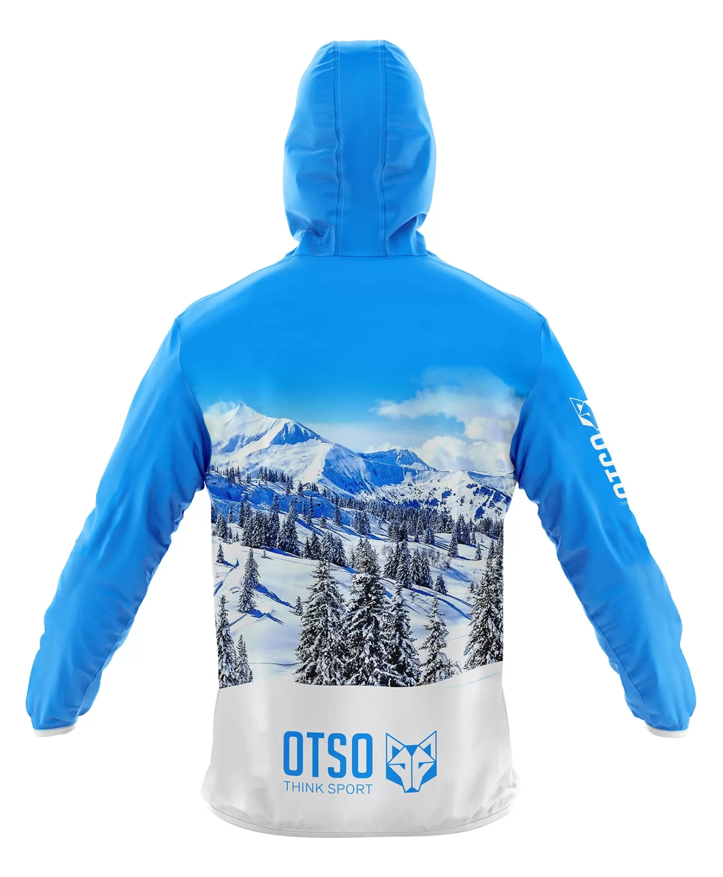 New Unisex Running Jacket - Snow Forest Running Jacket
