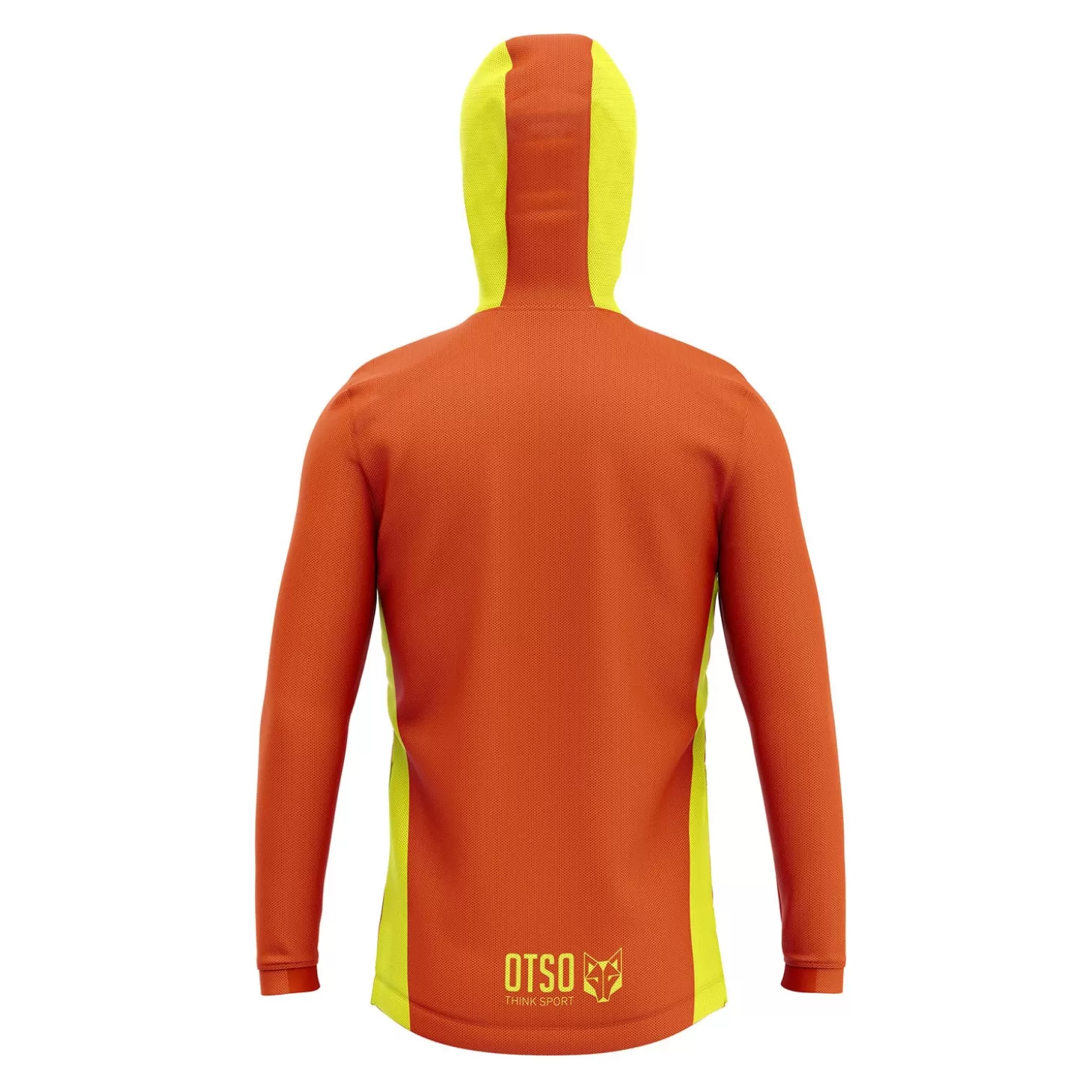 New Unisex sport hoodie - Fluo Orange & Fluo Yellow Chaquetas Segunda Capa