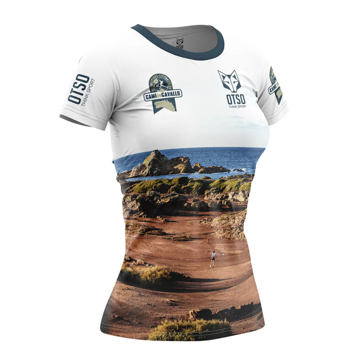 New Women's Short Sleeve Shirt Menorca CDC Fita - Mujer Camisetas Manga Corta Mujer